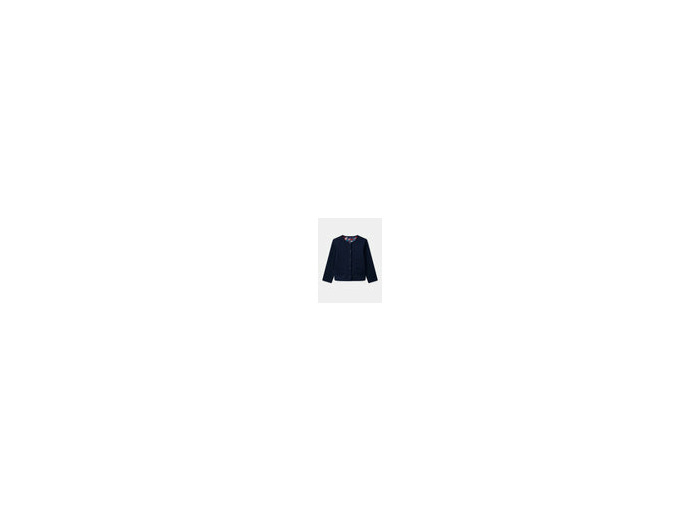 Gilet bleu marine pour filles