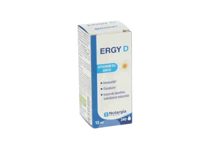 Ergy D Solution Buvable Fl/15ml