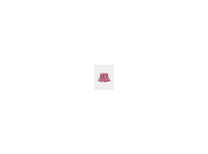 Bob à imprimé floral fuchsia pour fille