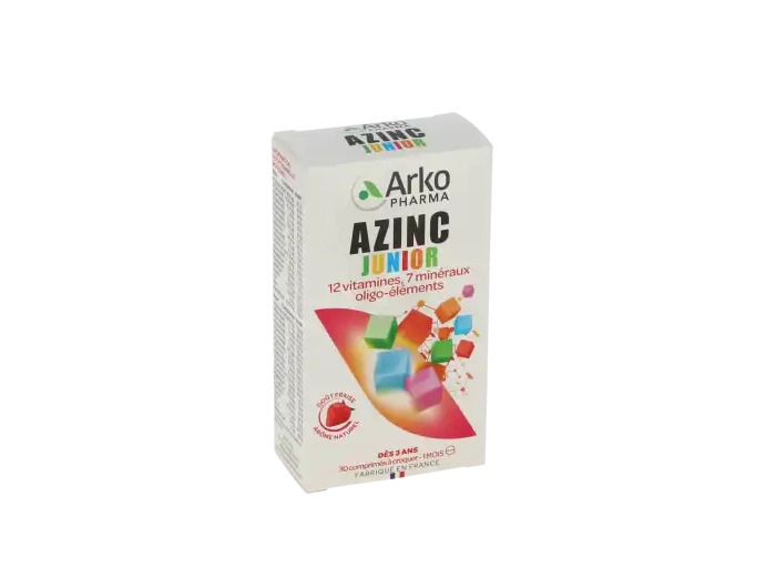Azinc Vitalité Junior Comprimés à Croquer Fraise Dès 4 Ans B/30