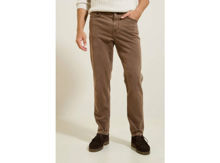 Jean tapered - Marron