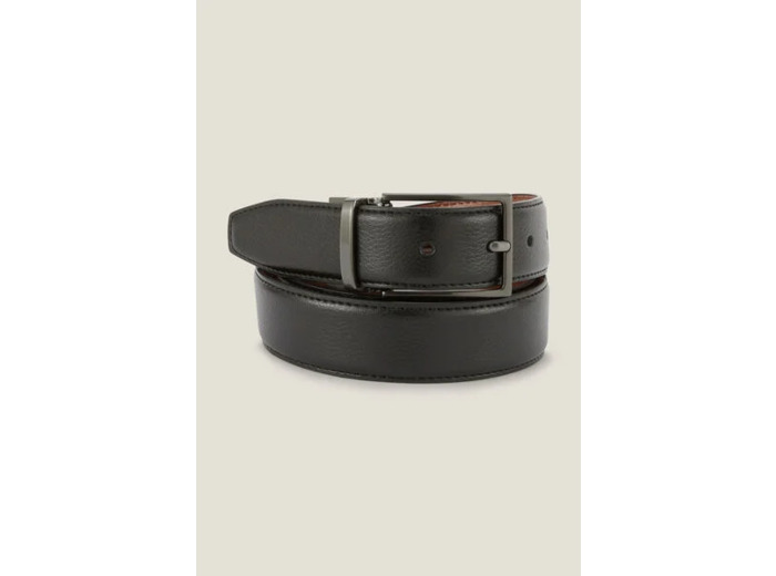 Ceinture réversible à boucle - Camel