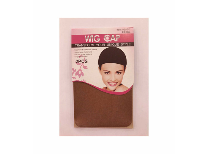 WIG CAP MARRON