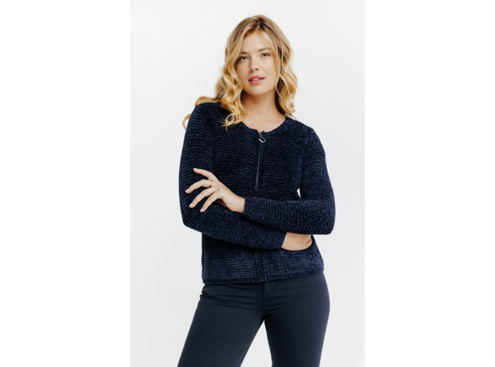 Cardigan Zippé