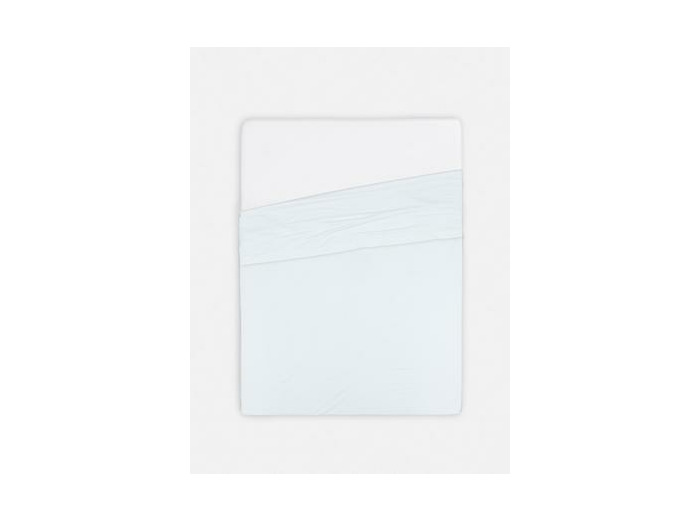 Drap plat double en satin