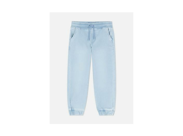 18 mois-7 ans | Bas de jogging en jean à revers