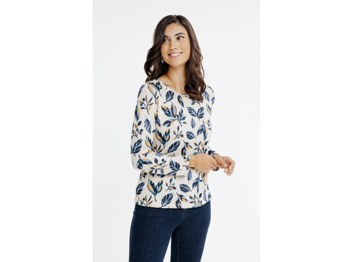 T-Shirt Manches Longues Col Rond
