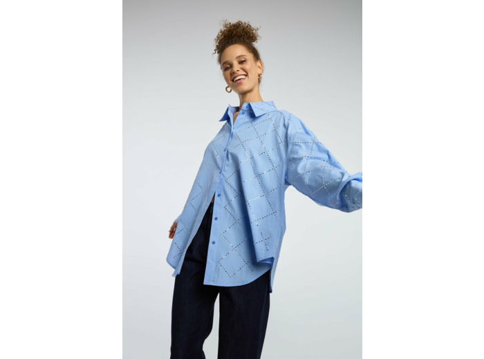 Blouse avec application