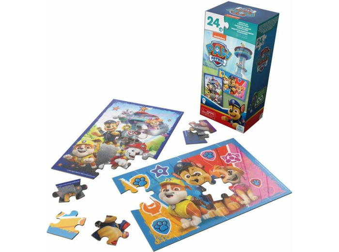 2 Puzzles Lenticulaires De Pat Patrouille, De Spin Master