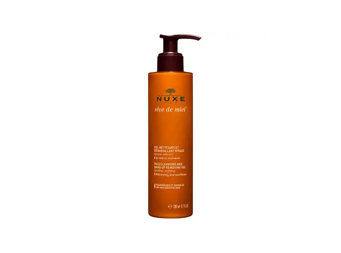 Gel Nettoyant Et Démaquillant Visage Rêve De Miel®200ml
