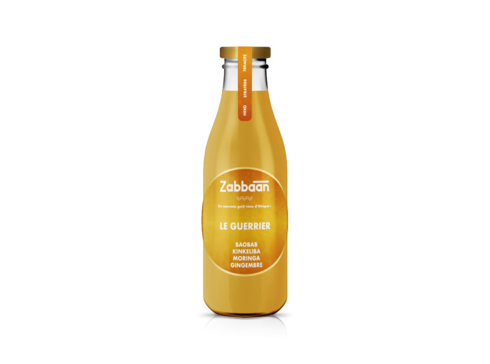 Boisson Baobab Kinkeliba Moringa et Gingembre – Le Guerrier -Zabbaan
