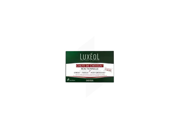 Luxéol Chute De Cheveux Réactionnelle Gélules B/90