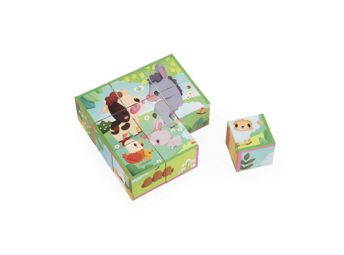 CUBES ANIMAUX DE LA FERME