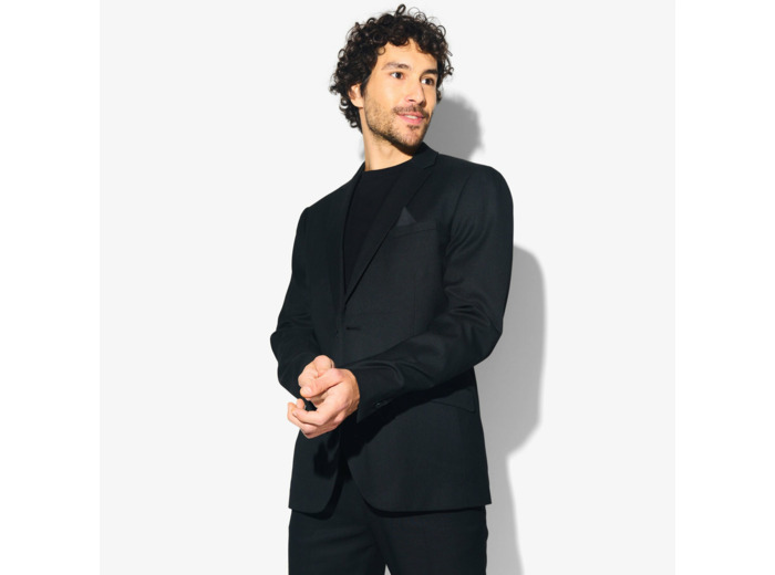 Veste de costume slim - Noir