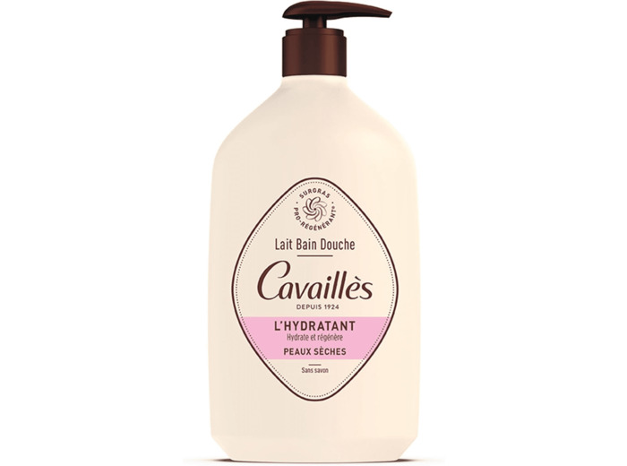 Rogé Cavaillès Lait Bain Douche L'hydratant Peaux sèches 1 litre