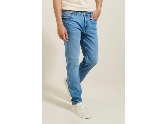 Jean straight 4 longueurs - Bleu