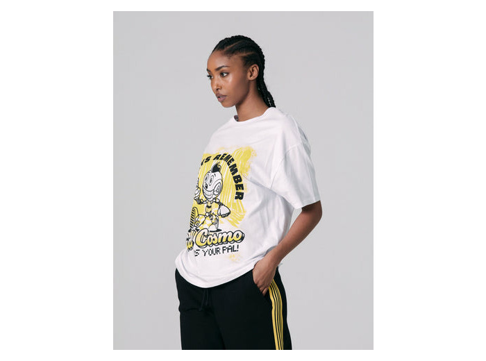 T-shirt Jennyfer x Electric state blanc