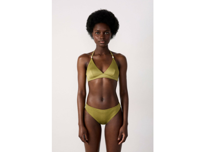 Triangle haut de maillot pailleté