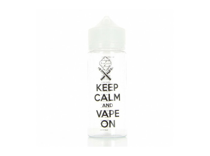 Fiole vide Chubby avec graduation N°01 Keep Calm 120ml DIY'UP