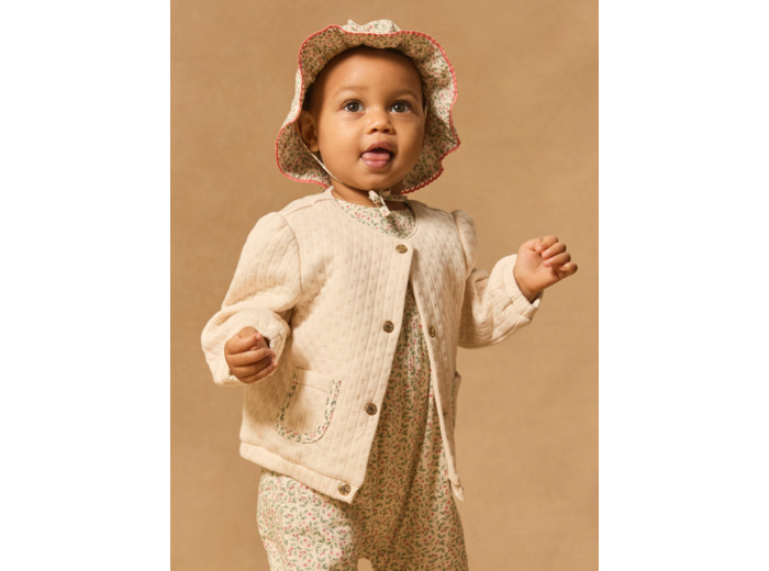 Cardigan en tubique