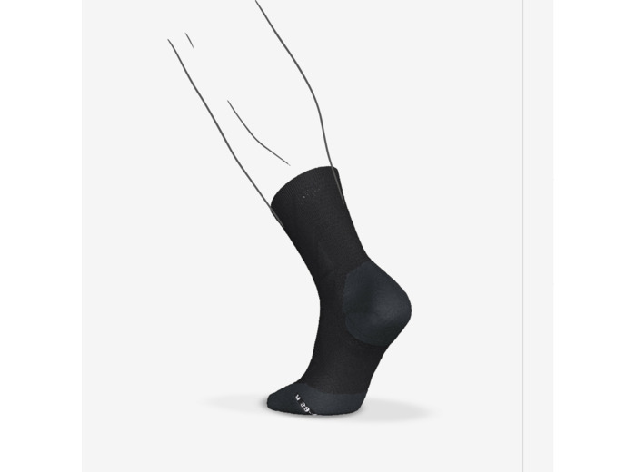 CHAUSSETTES DE RUNNING KIPRUN Run900 STRAP noires