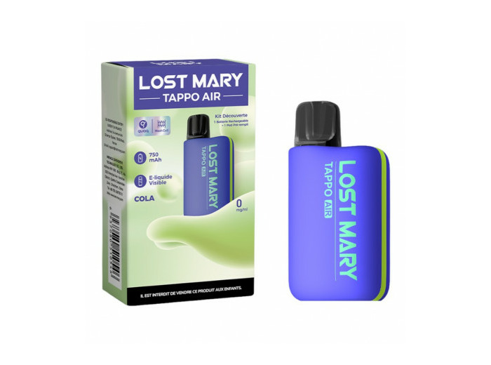 Kit Tappo Air (+ Pod 2ml) Lost Mary - 00mg