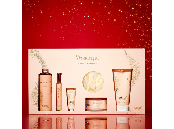 Coffret maxi eau de parfum Wonderful 30 ml + gel d