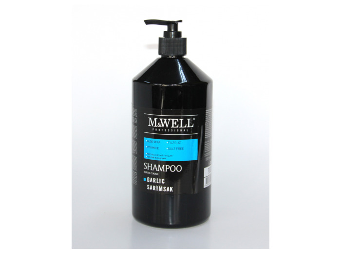 M&WELL SHAMPOO 1000ML GARLIC