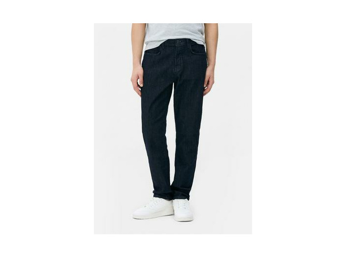 Jean droit taille mi-haute