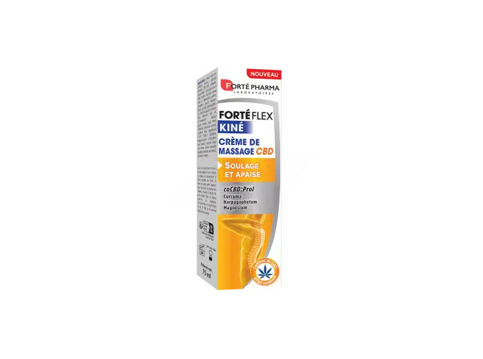 Forte Flex Kine Crème De Massage Cbd Tube De 75 Ml