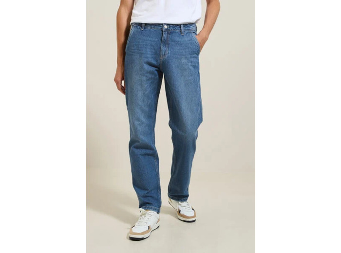 Jean loose charpentier - Bleu