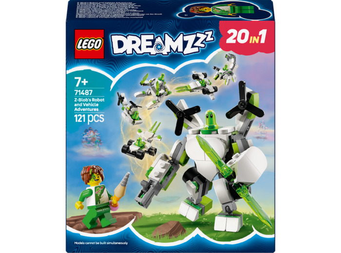 Aventures de Z-Blob : robots et véhicules LEGO DREAMZzz 71487