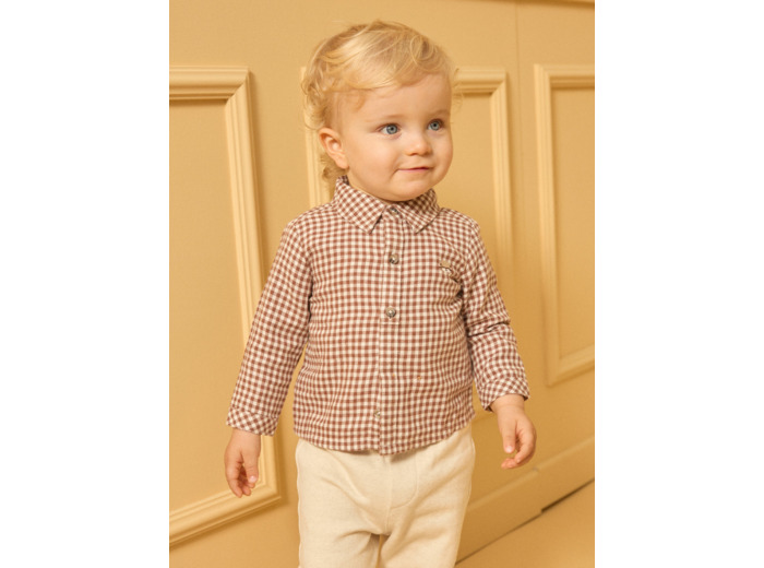 Chemise à carreaux