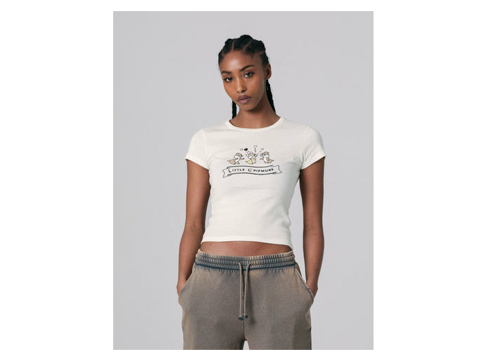 T-shirt Jennyfer x Disney sable