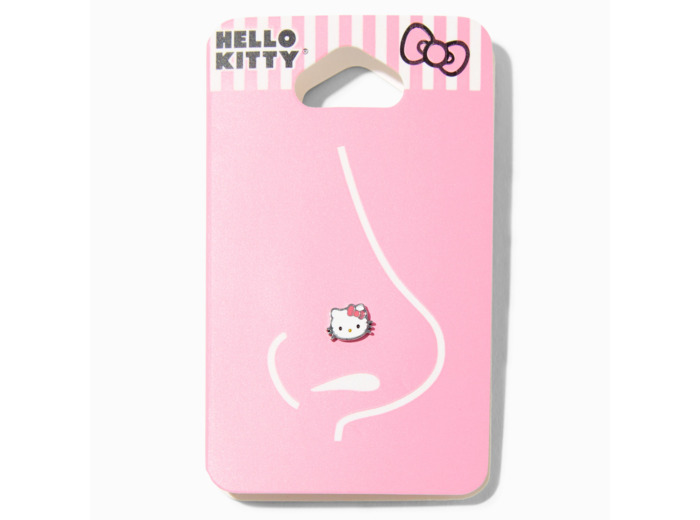 Clous de nez 0,8 mm visage émaillé Hello Kitty®