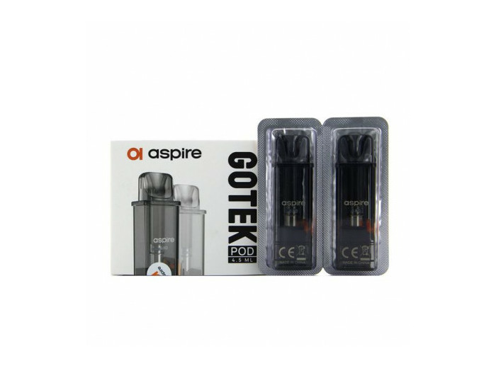 Pack de 2 pods 4.5ml + résistance Gotek X Aspire