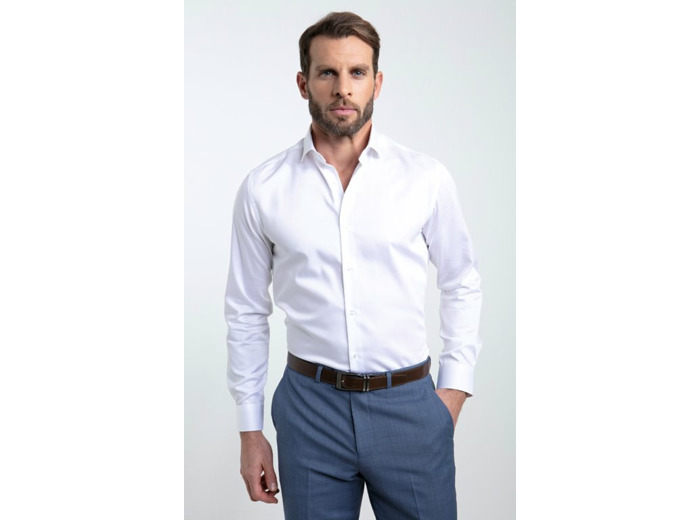 Chemise Ville Satin Ajustée