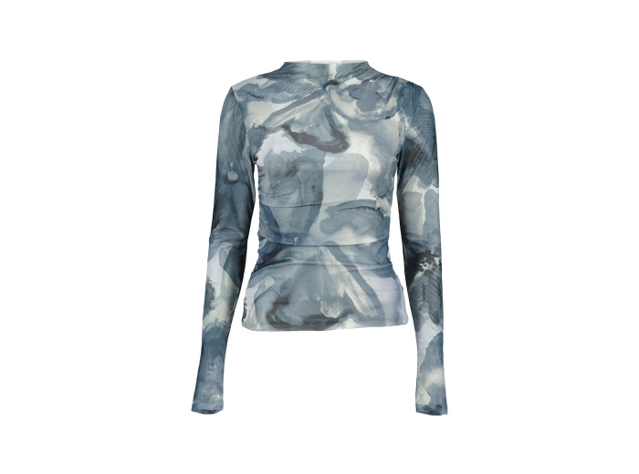 T-shirt à manches longues avec imprimé