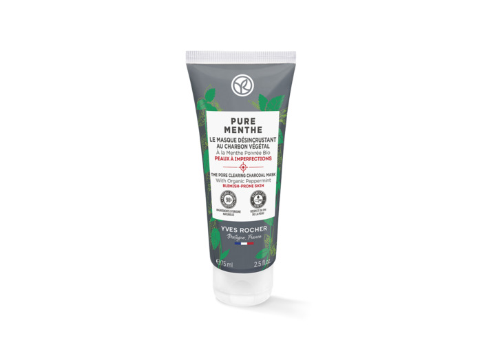 Le Masque Désincrustant au Charbon Végétal Pure Menthe