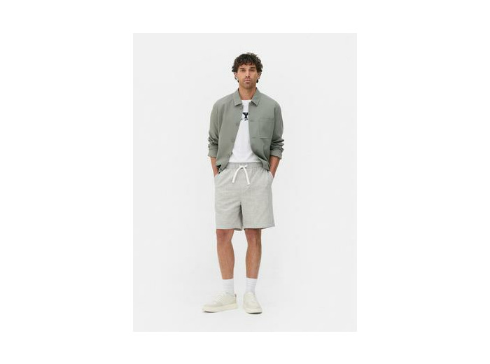 Short chino hachuré