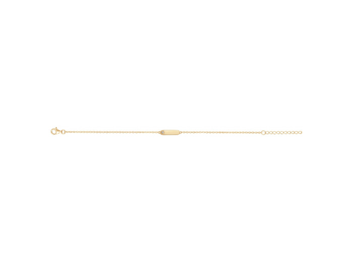 Bracelet chaîne Femme Etats d'âme Doré