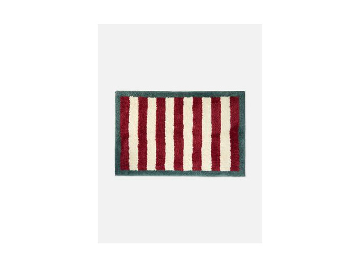 Tapis de bain rayé