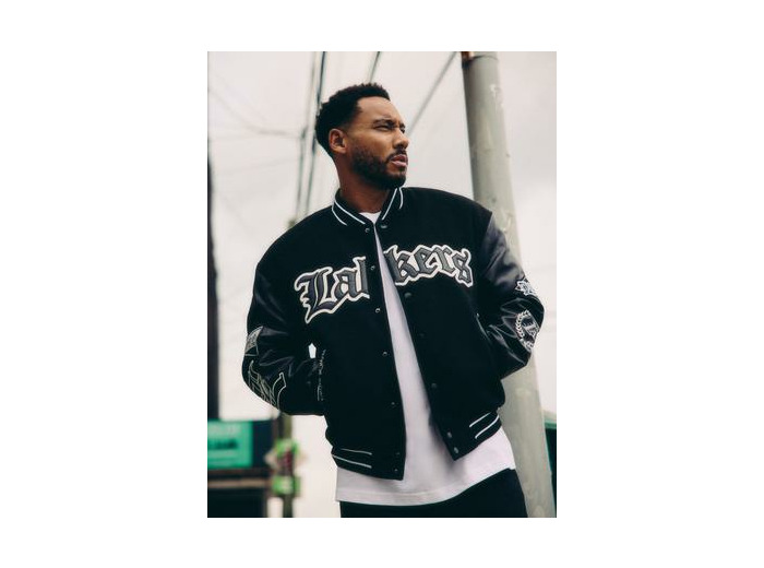 Veste de style universitaire NBA LA Lakers