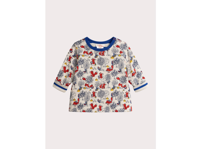 T-shirt révérsible à animation renard pour bébé garçon