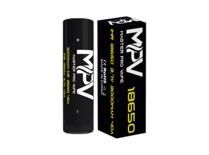Accu 40A 18650 3000mAh MPV (+ boîte rangement et notice) MPV