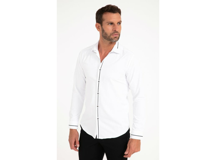 Chemise Manches Longues Unie