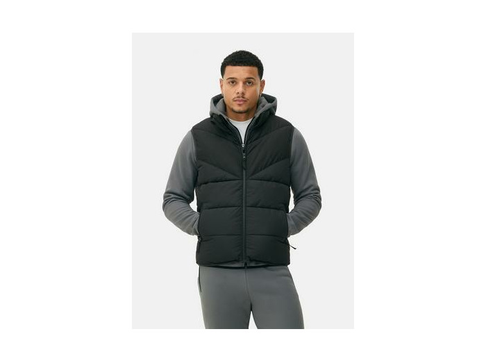 Veste sans manche rembourrée à chevrons