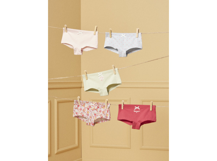 Lot de 5 shorty