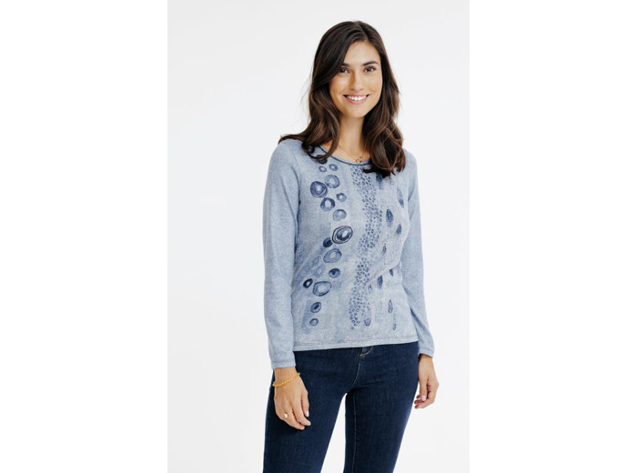 T-Shirt Manches Longues Col Rond