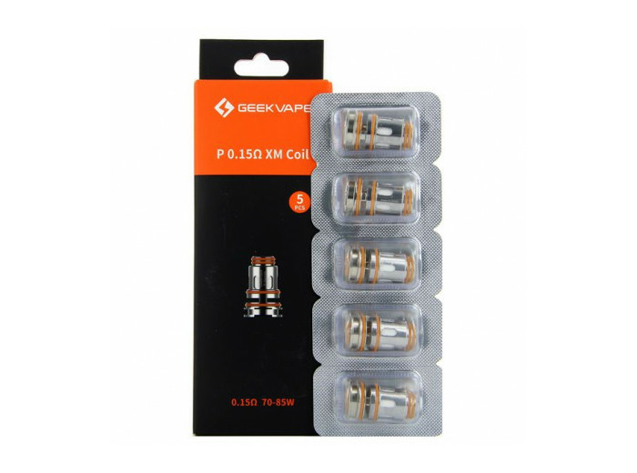 Pack de 5 résistances P 0,15ohm XM GeekVape